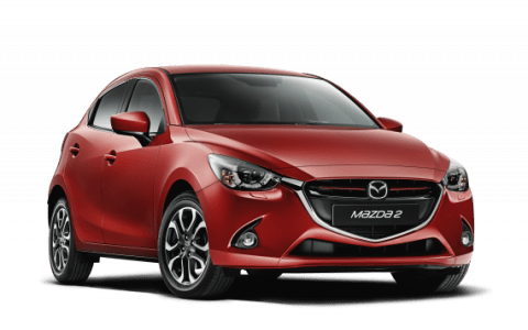 Mazda2-huurauto